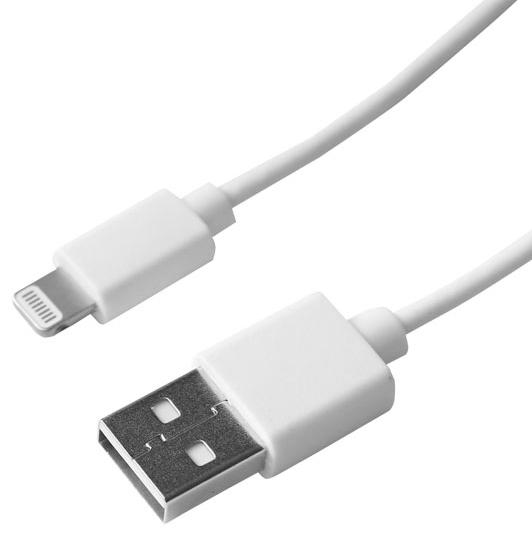  Lightning to USB A male cable MFI OD2.6mm