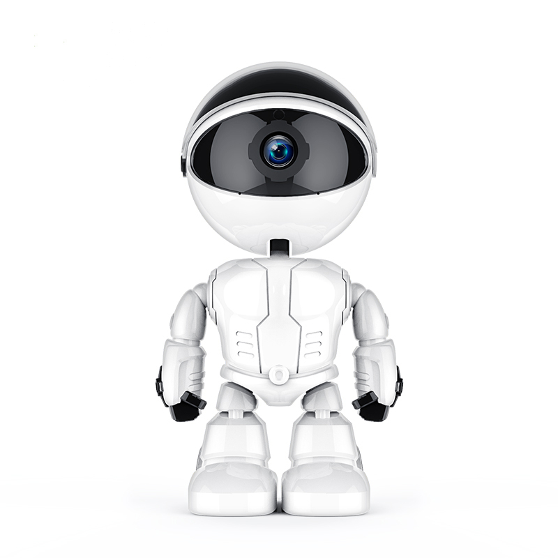 2020 Wireless WiFi IP Baby Monitor 2Mp Auto Tracking Night Vision Security CCTV Robot Camera 